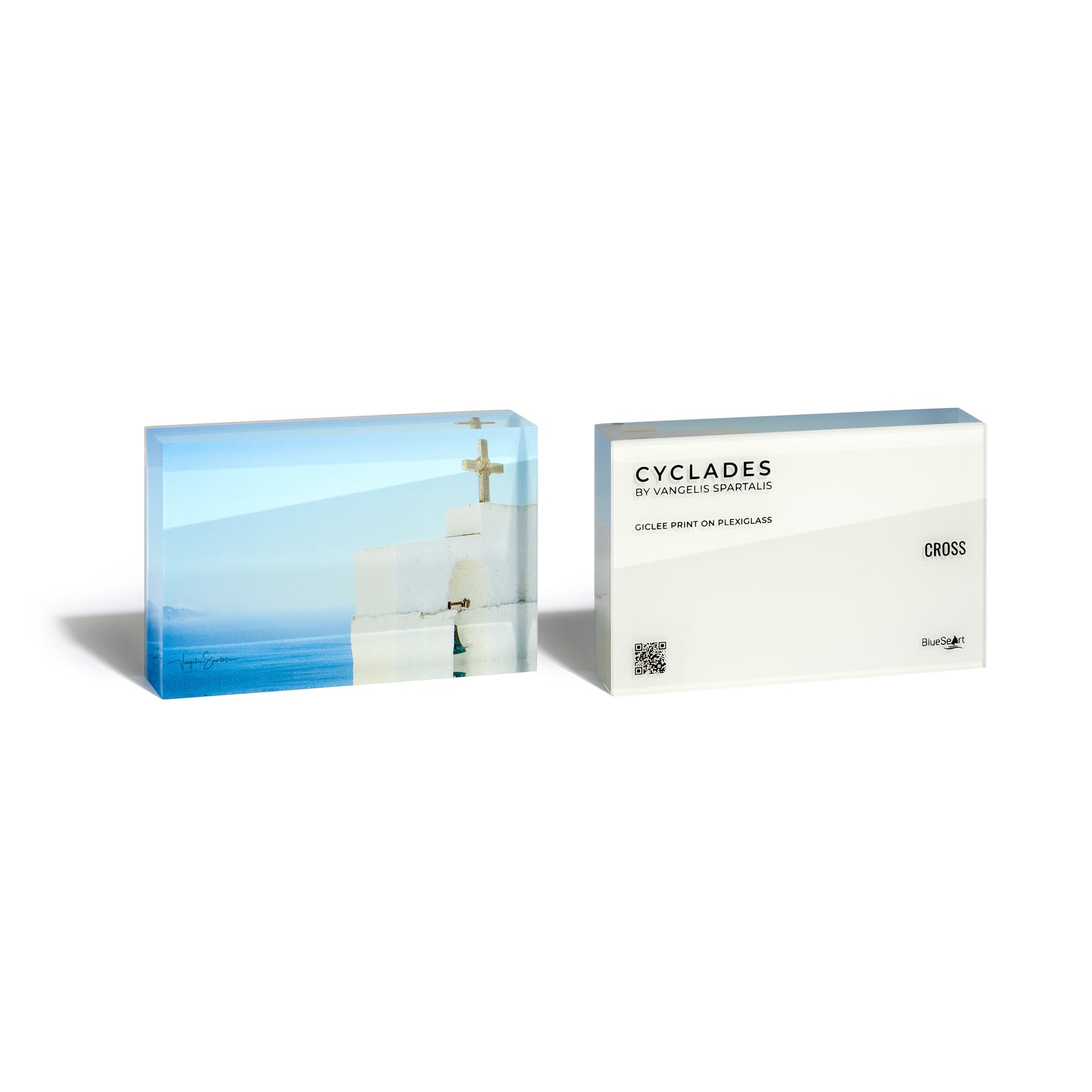 Cross Plexiglass Blocks