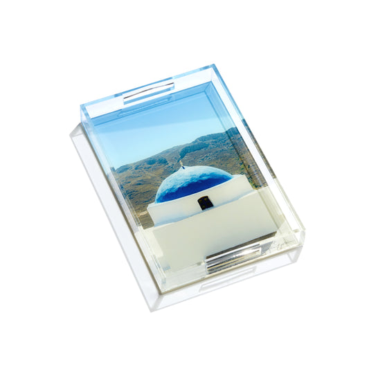 Dome -  Plexiglass Serving Tray
