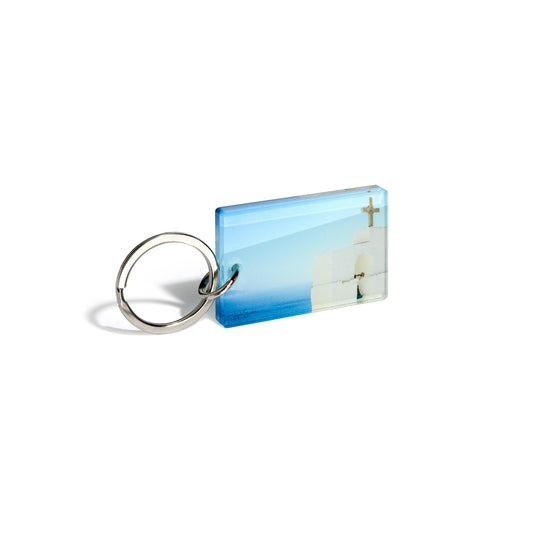 Cross - Plexiglass Keyring